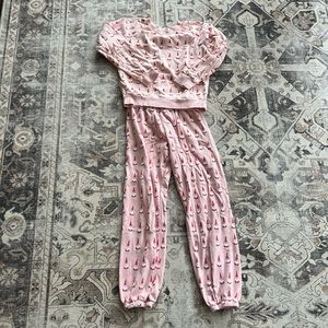 Wildfox Santa Two-Piece Sweatsuit